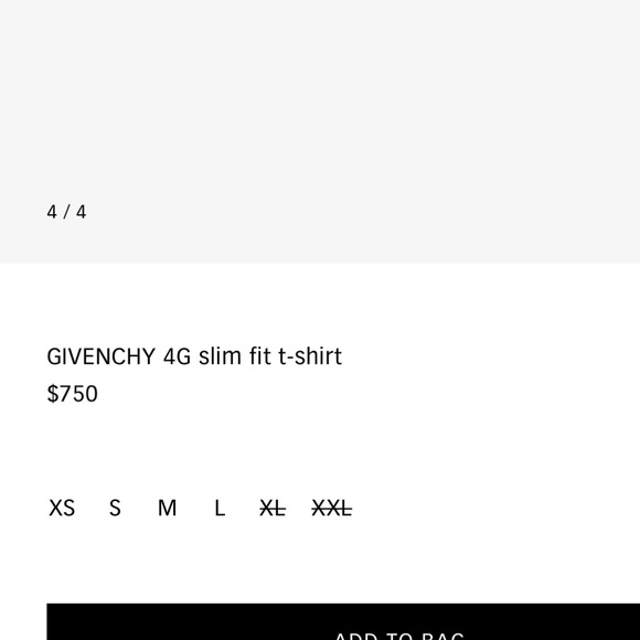 GIVENCHY 4G slim fit t-shirt - Picture 4 of 8